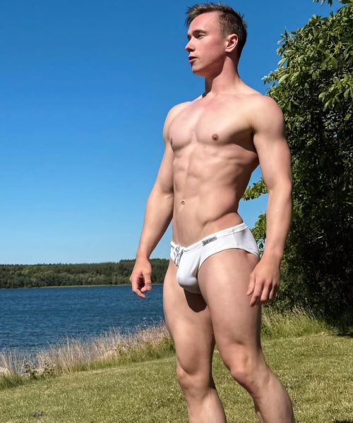 Gay Boys Showing Their Swim Bulges